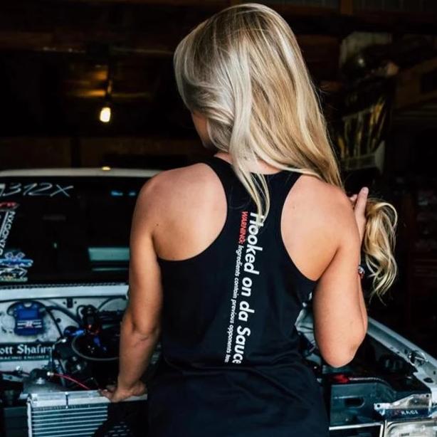 Skinnies Skreecret Sauce – Women’s Racerback Tank (Limited Stock)