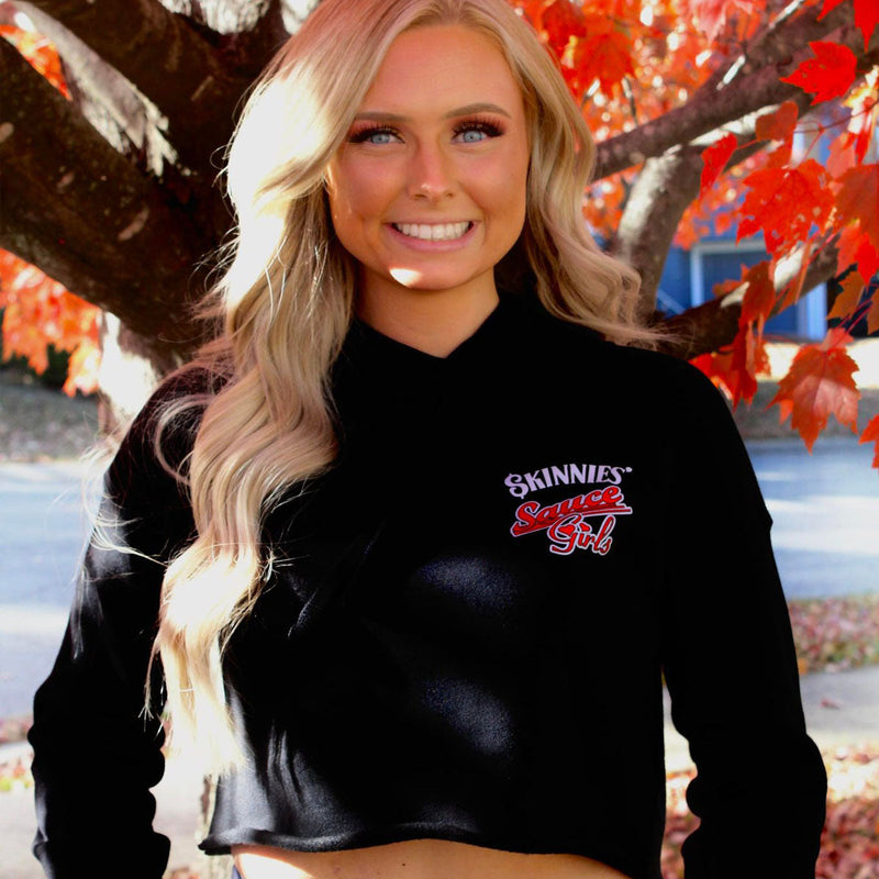 Sauce Girls Crop Hoodie