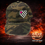 Love Racing™ Women’s Ponytail Hat – CC Criss Cross | Fast Life Gear
