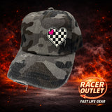 Love Racing™ Women’s Ponytail Hat – CC Criss Cross | Fast Life Gear