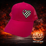 Love Racing Women's Ponytail Hats