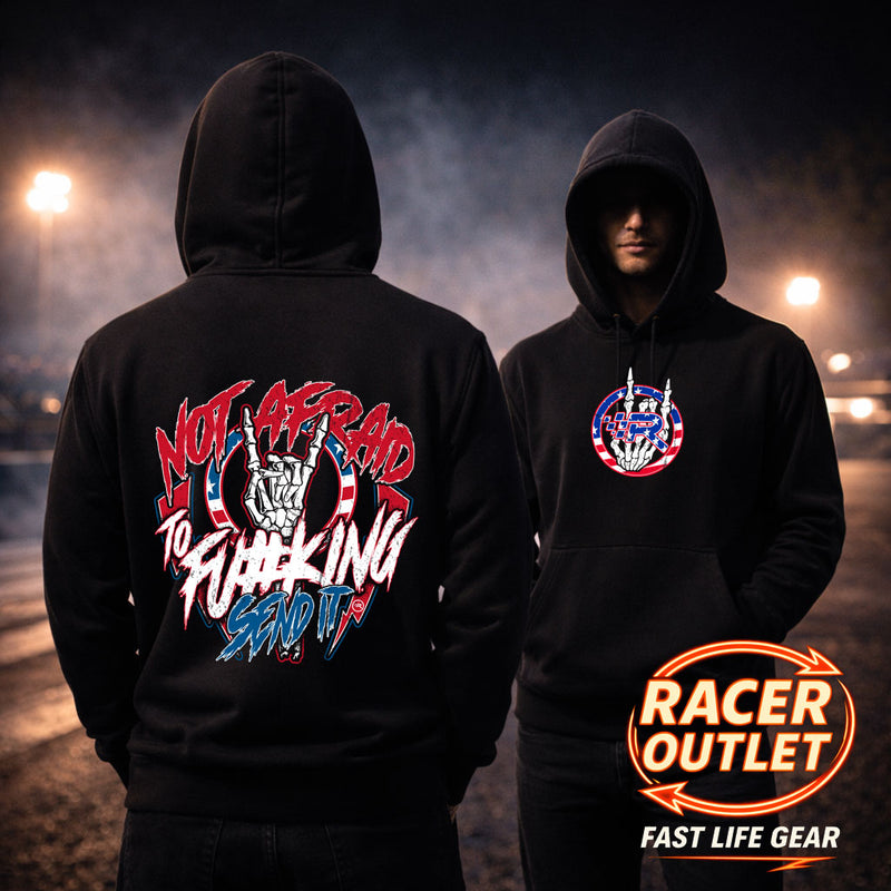 Not Afraid To Send It™ Hoodie | Fast Life Gear