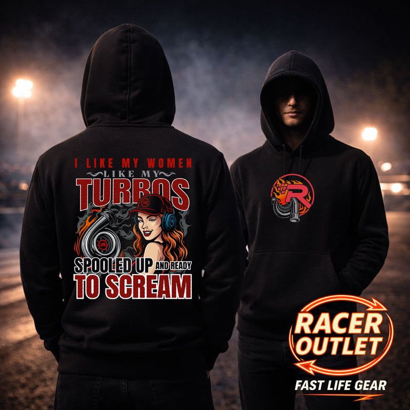 I Like My Women Like My Turbos™ Hoodie | Fast Life Gear