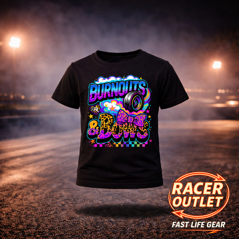 Burnouts & Bows™ Youth Tee | Fast Life Gear