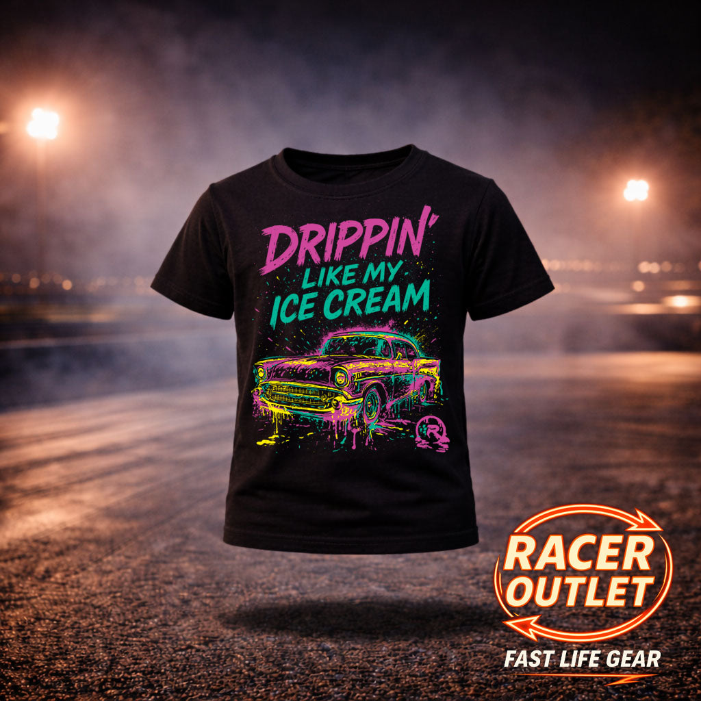 Drippin’ Like My Ice Cream™ Youth Tee | Fast Life Gear