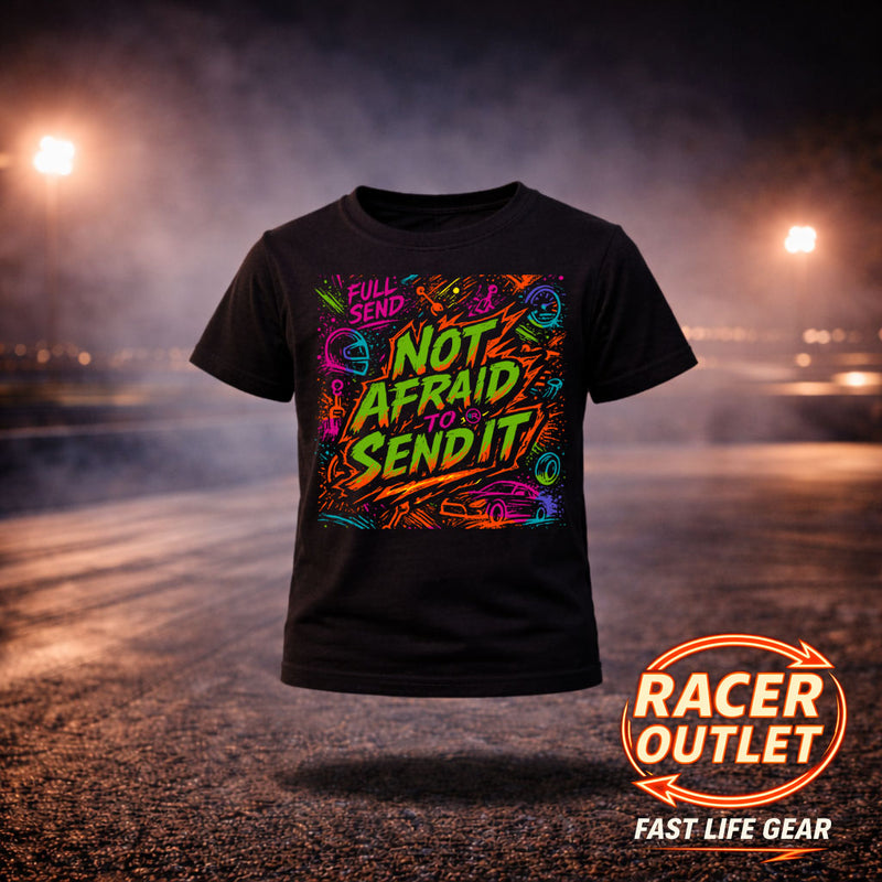Not Afraid to Send It™ Youth Tee | Fast Life Gear