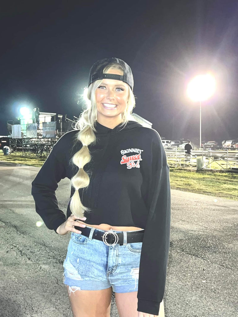 Sauce Girls Crop Hoodie